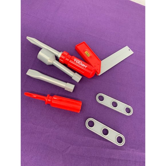 Kids, Hyper Tough Replacement 14 pc Construction Tools Levels Screwdrivers Wrenc - Picture 5 of 8